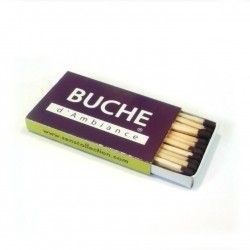 Matchbox "Bûche d'Ambiance"